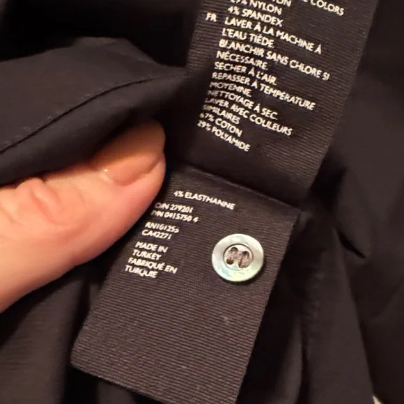 COS Black Smock Collar Shirt - Picture 5 of 5